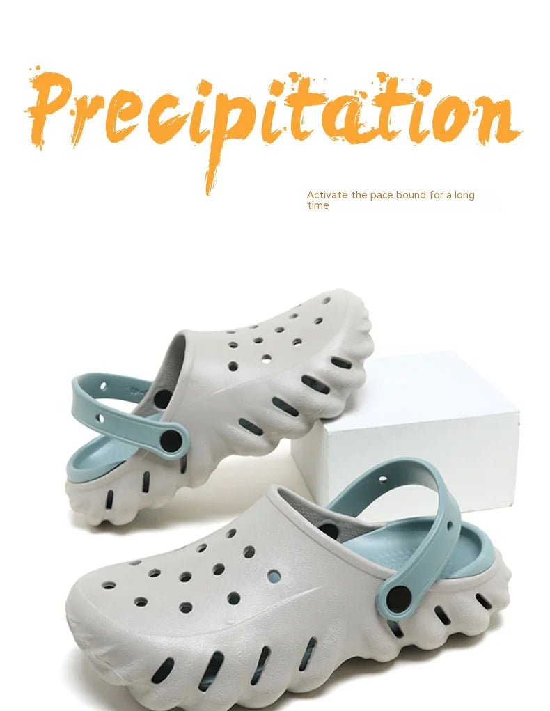Fashion Sandals Waterproof Slippers Women Shoes Summer Outdoor Slides Soft Sole Garden Comfortable Shoes Indoor Nursing Sandals