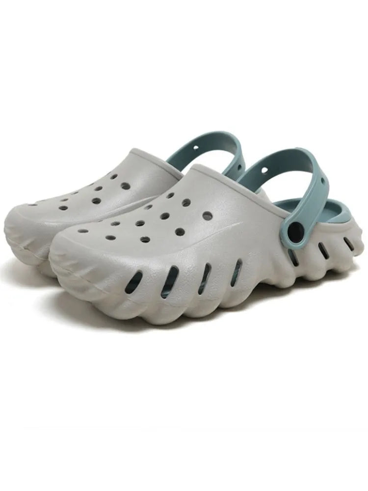 Fashion Sandals Waterproof Slippers Women Shoes Summer Outdoor Slides Soft Sole Garden Comfortable Shoes Indoor Nursing Sandals