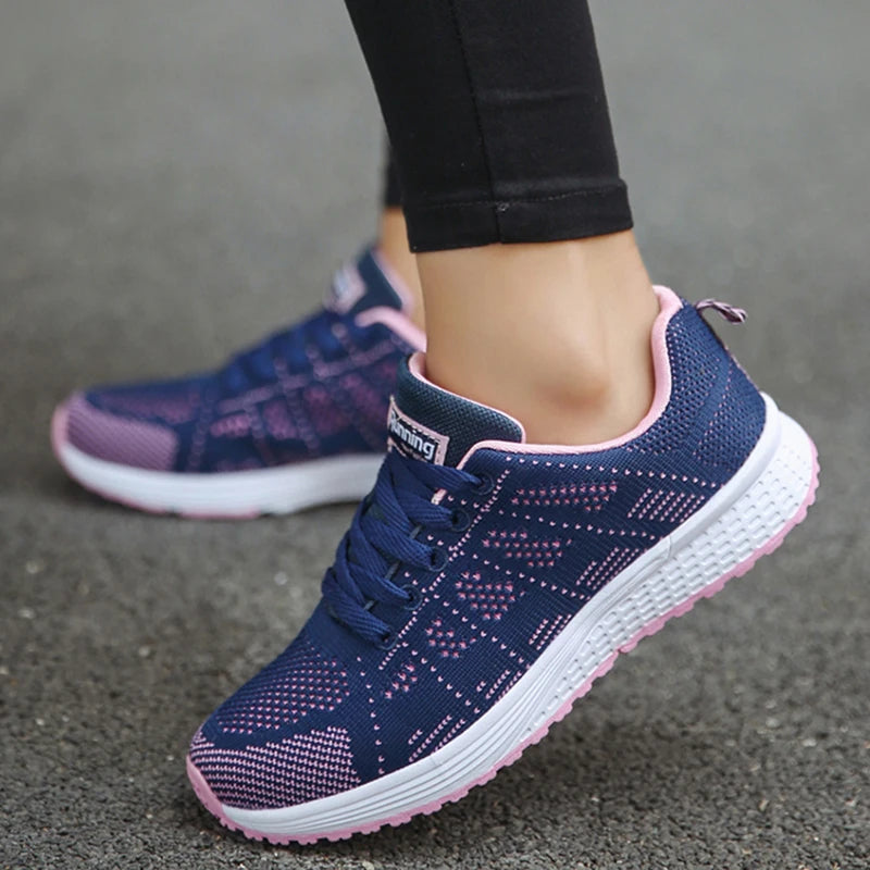 Women's Sneakers Solid Walking Sneakers Women Shoes on offer Female Footwear Ladies Shoes For Women women's sneakers trend 2024