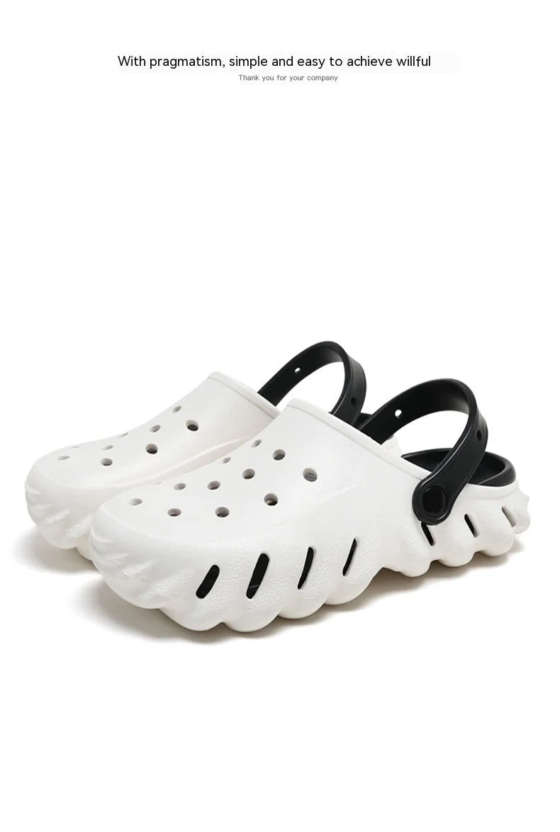 Fashion Sandals Waterproof Slippers Women Shoes Summer Outdoor Slides Soft Sole Garden Comfortable Shoes Indoor Nursing Sandals