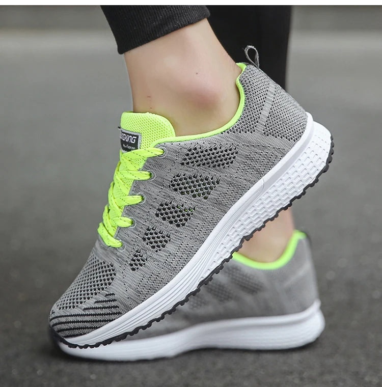 Women's Sneakers Solid Walking Sneakers Women Shoes on offer Female Footwear Ladies Shoes For Women women's sneakers trend 2024