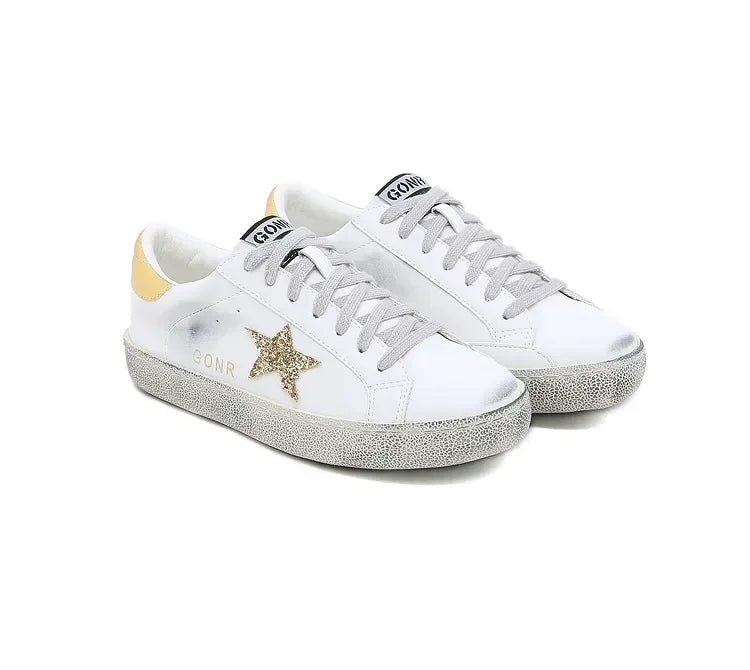 Small dirty shoes female 2024 spring and fall new wild do old stars small white shoes fashion men and women couples board shoes