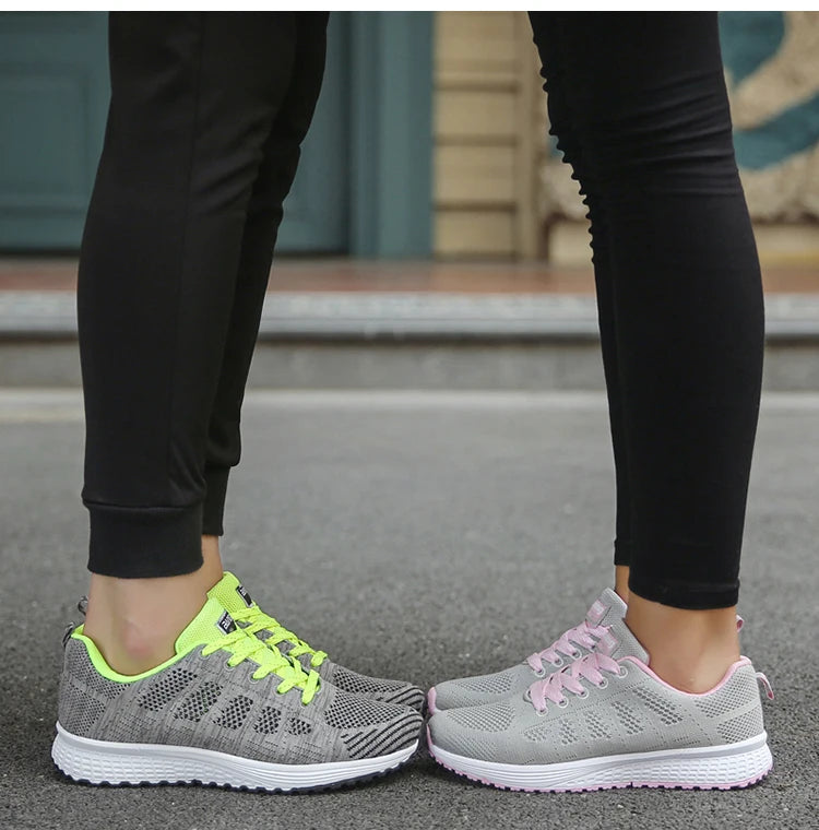 Women's Sneakers Solid Walking Sneakers Women Shoes on offer Female Footwear Ladies Shoes For Women women's sneakers trend 2024