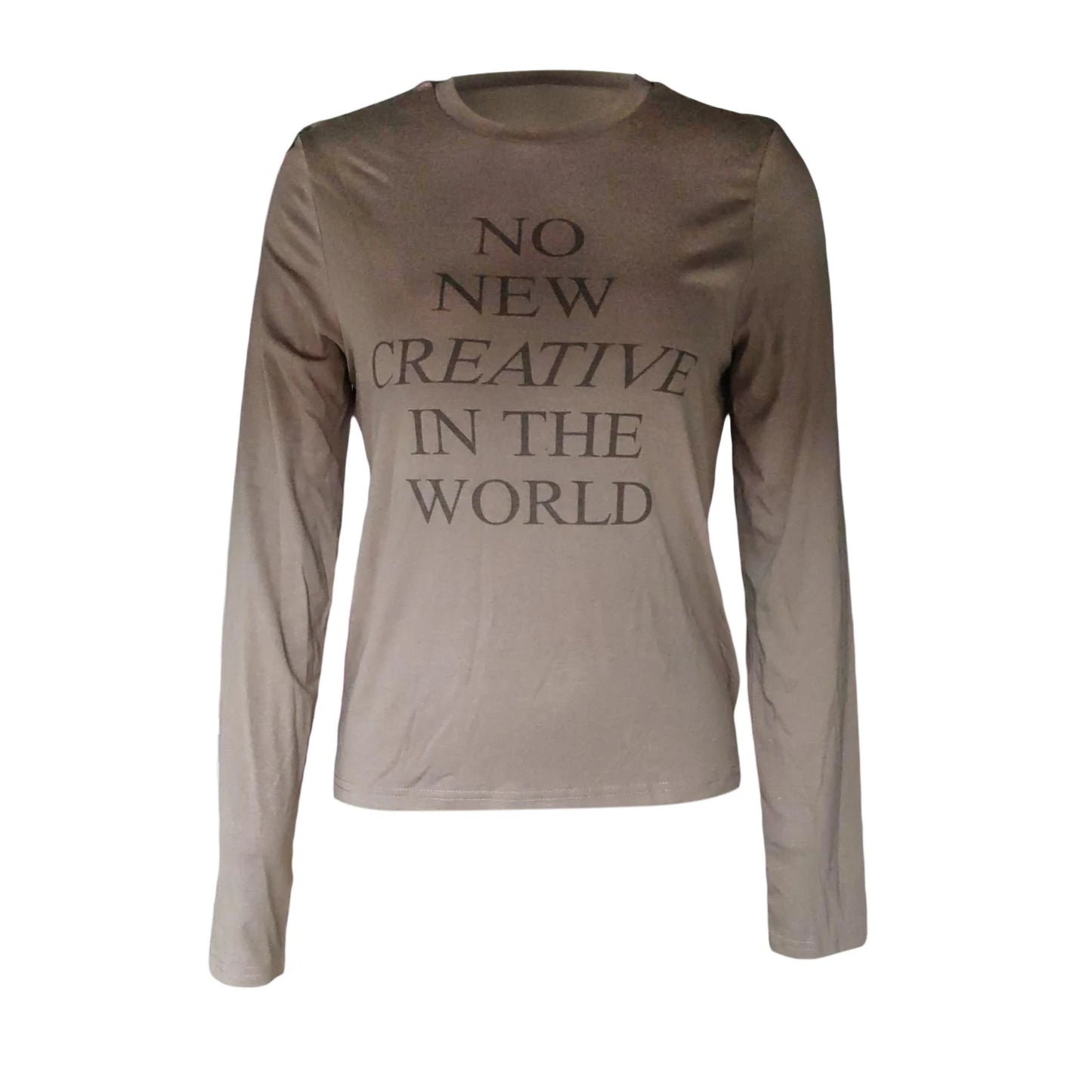 Women Long Sleeve Tops Casual Loose Letter Print Pullover Shirt Blouse for Club Streetwear