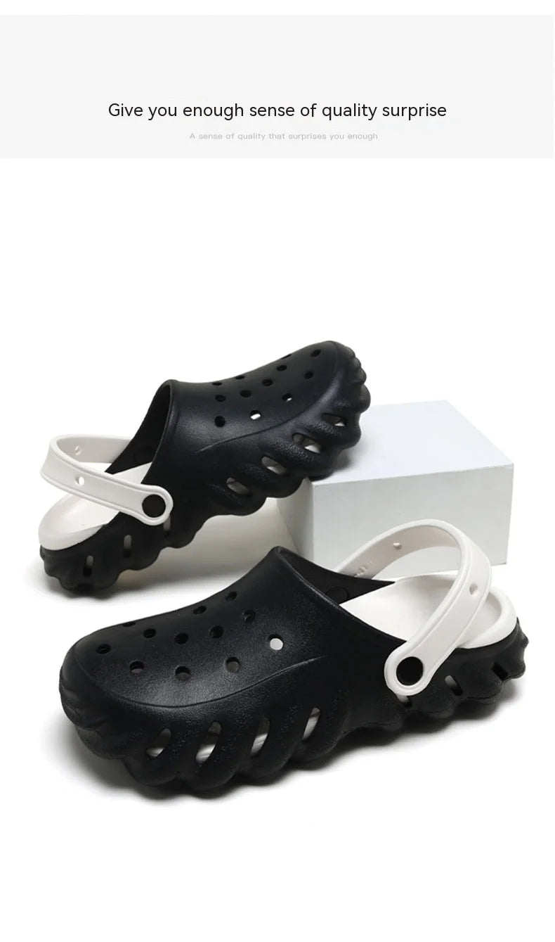 Fashion Sandals Waterproof Slippers Women Shoes Summer Outdoor Slides Soft Sole Garden Comfortable Shoes Indoor Nursing Sandals