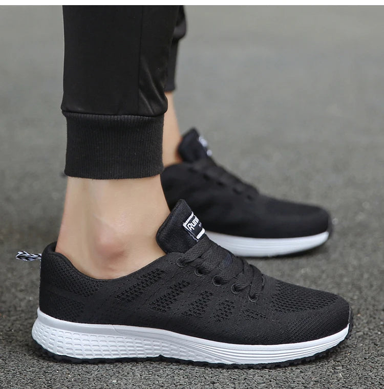 Women's Sneakers Solid Walking Sneakers Women Shoes on offer Female Footwear Ladies Shoes For Women women's sneakers trend 2024