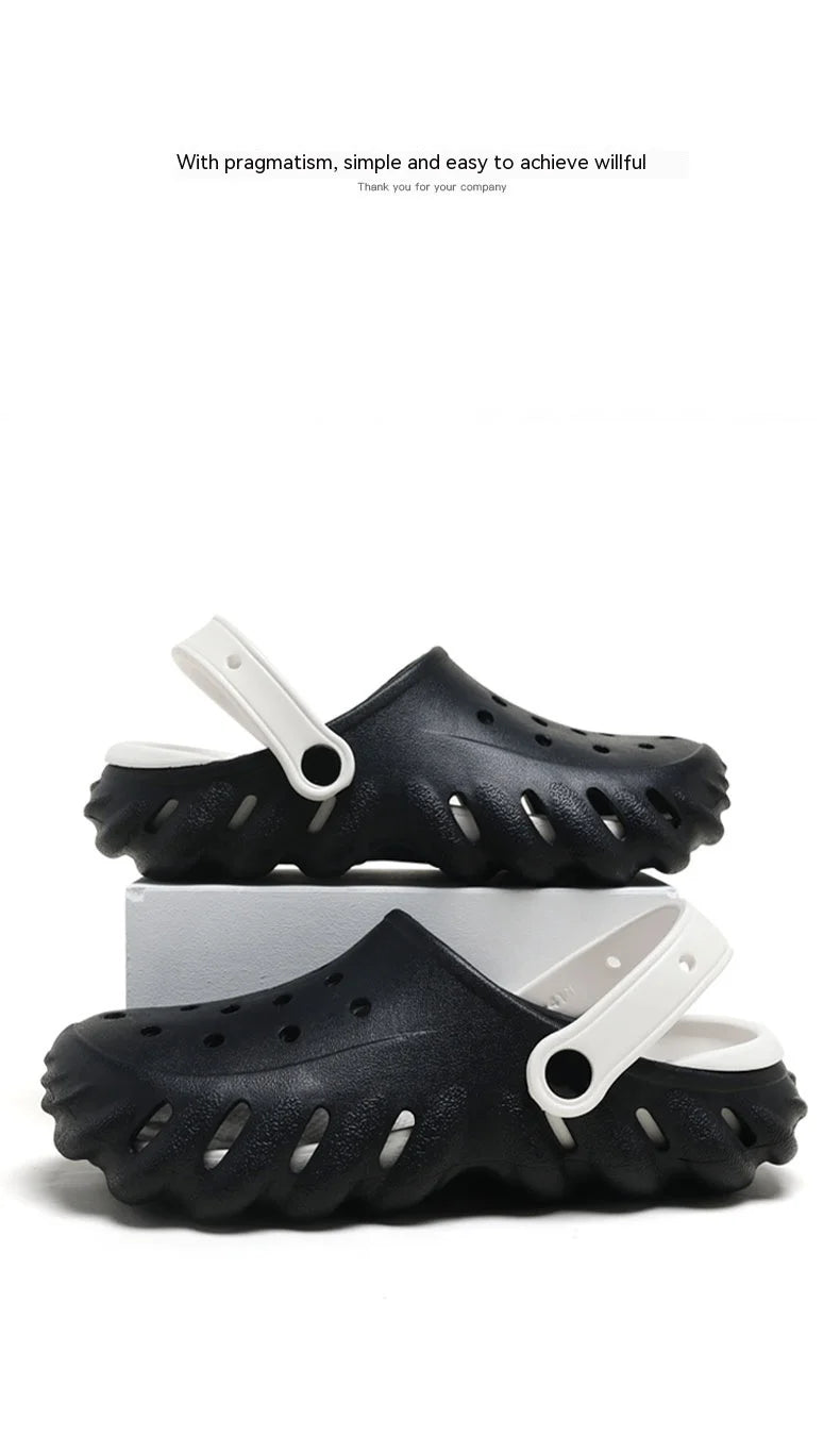 Fashion Sandals Waterproof Slippers Women Shoes Summer Outdoor Slides Soft Sole Garden Comfortable Shoes Indoor Nursing Sandals