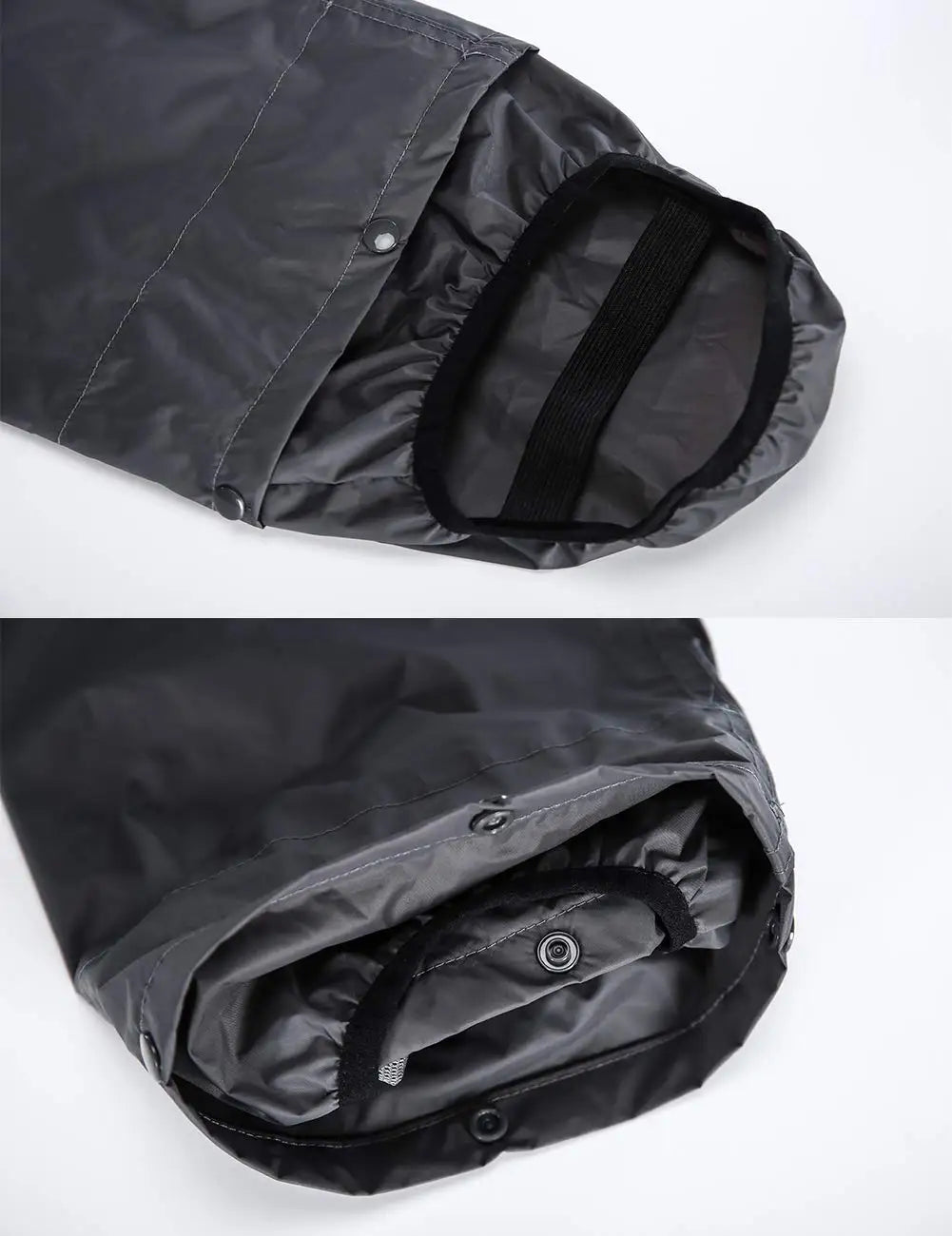 MAGCOMSEN Men's Waterproof Overtrousers Rainwear Outdoor Pants Rain-proof Rain Pants Hiking Walking Trousers With Shoes Cover