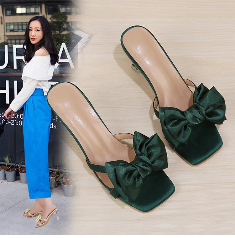 Women Sandals Stiletto Green High Medium Heel Frocks Luxury Fashion Chic Party Weddings Gold Sexy Designer Wedding Elegant Shoes