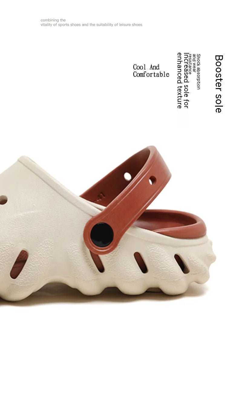 Fashion Sandals Waterproof Slippers Women Shoes Summer Outdoor Slides Soft Sole Garden Comfortable Shoes Indoor Nursing Sandals