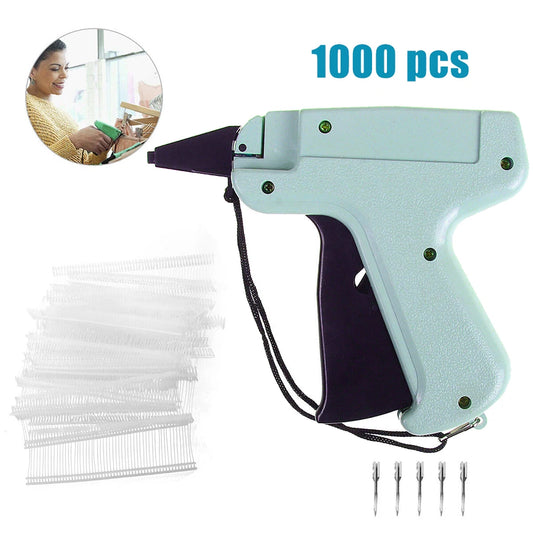 Portable Mini Clothing Price Tags Machine with Barbs for Clotes Label Tools with Imported Fine Knife Needle for Paper Price List